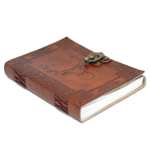 Load image into Gallery viewer, Leather Stag Notebook (6x8")