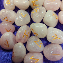 Load image into Gallery viewer, Rose Quartz Runes