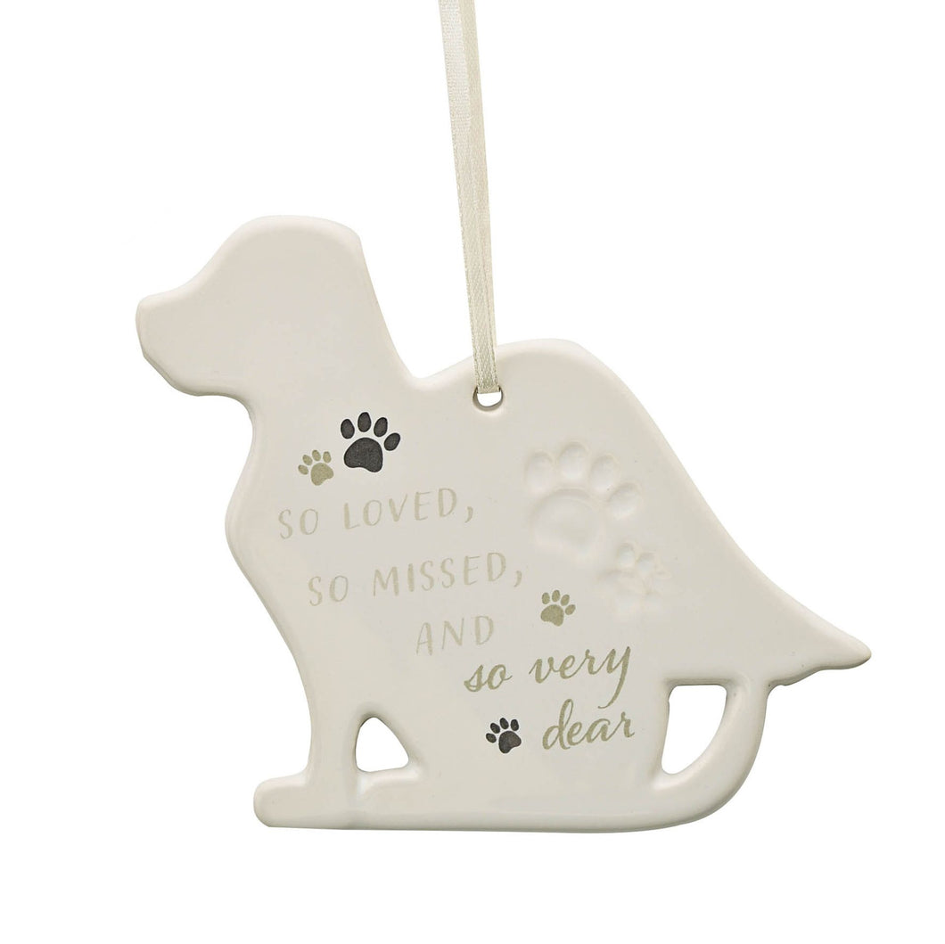 Best of Breed Memorial Dog Hanging Decoration