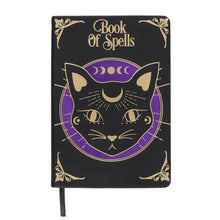 Load image into Gallery viewer, Mystic Mog Book of Spells A5 Notebook