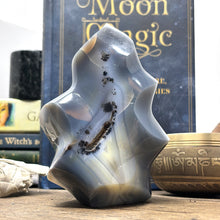 Load image into Gallery viewer, Large Orca Agate Flame