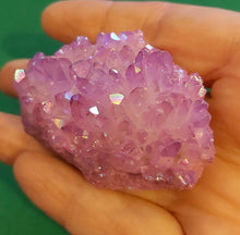 Load image into Gallery viewer, Pink Aura Quartz Cluster