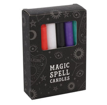Load image into Gallery viewer, Box of 12 Mixed Spell Candles