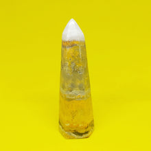 Load image into Gallery viewer, Bumblebee Jasper Polished Obelisk 123g