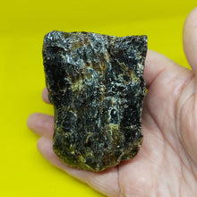Load image into Gallery viewer, Natural Black Raw Amber Chunck