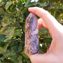 Load image into Gallery viewer, Rhodonite polished point 227g