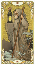 Load image into Gallery viewer, Golden Art Nouveau Tarot