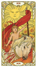 Load image into Gallery viewer, Golden Art Nouveau Tarot