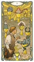 Load image into Gallery viewer, Golden Art Nouveau Tarot