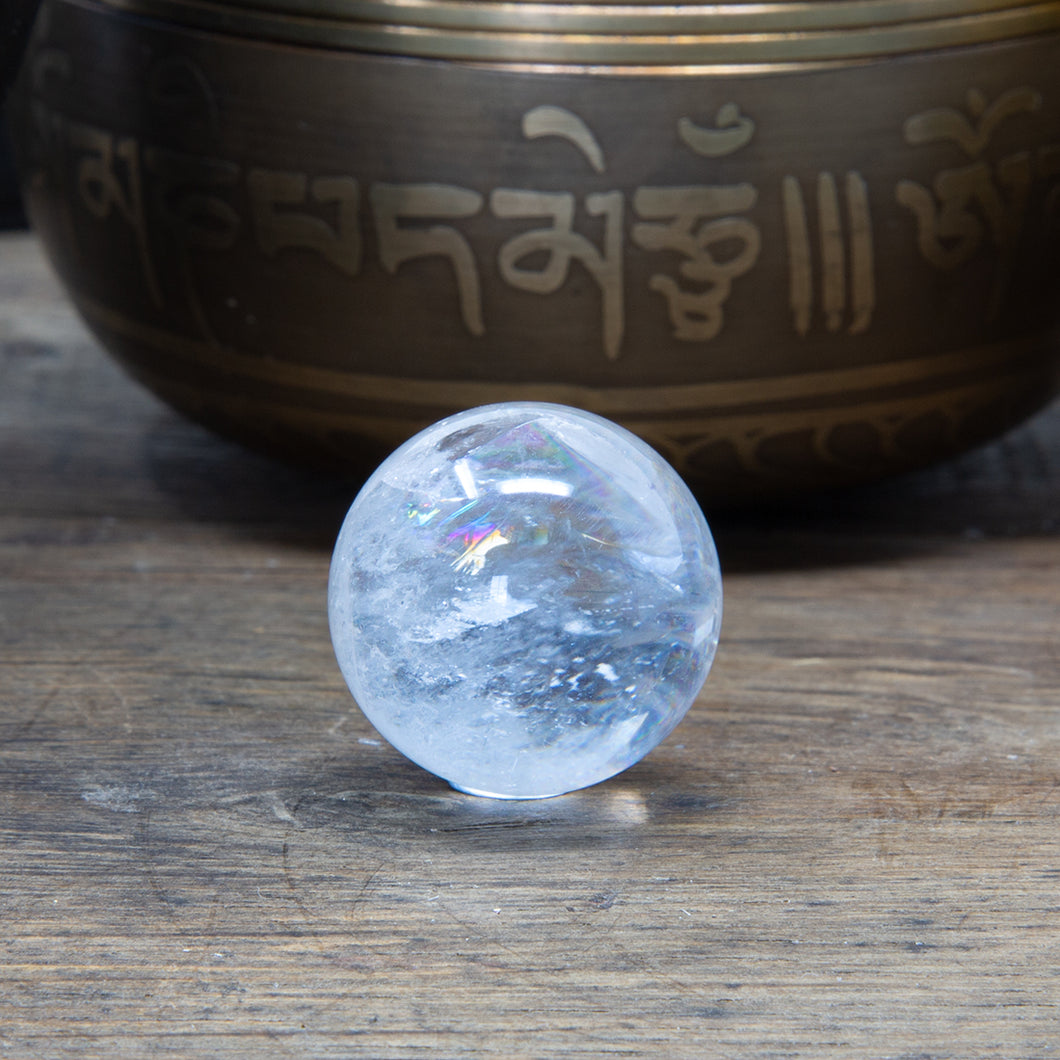 Clear Quartz Crystal Sphere - 24mm