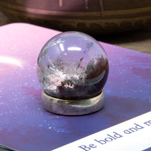 Load image into Gallery viewer, Garden Quartz (Lodalite) Sphere B