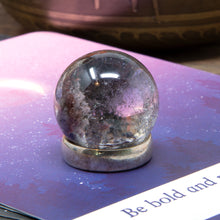 Load image into Gallery viewer, Garden Quartz (Lodalite) Sphere B