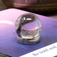 Load image into Gallery viewer, Garden Quartz (Lodalite) Sphere B