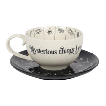 Load image into Gallery viewer, Ceramic Fortune Telling Teacup & Saucer