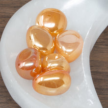 Load image into Gallery viewer, Tangerine Aura Tumblestone