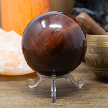 Load image into Gallery viewer, Red Tiger's Eye Sphere