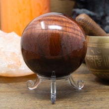 Load image into Gallery viewer, Red Tiger's Eye Sphere