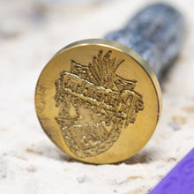 Load image into Gallery viewer, Kyanite Harry Potter Wax Seal Kit