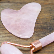 Load image into Gallery viewer, Rose Quartz Anti Aging Facial Massage Gift Set