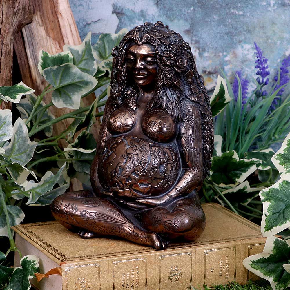 Mother Earth Bronze Figure 17.5cm