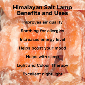 Himalayan Salt Electric Lamp -Globe Shape - COLLECTION ONLY DUE TO WEIGHT