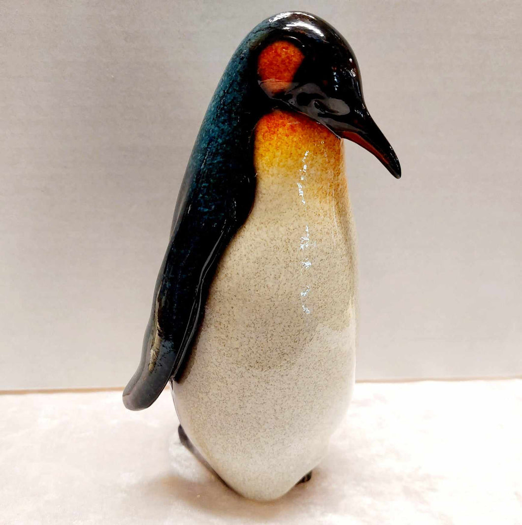 Standing Ceramic Penguin Figure