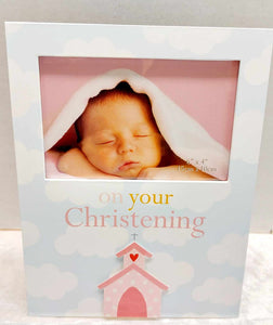 Thinking of Me Christening Photo Frame