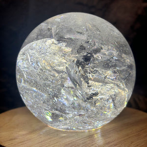 Clear Quartz Crystal Ball