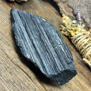 Large Raw Black Tourmaline 223g