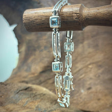 Load image into Gallery viewer, Blue Topaz Sterling Silver Pendant
