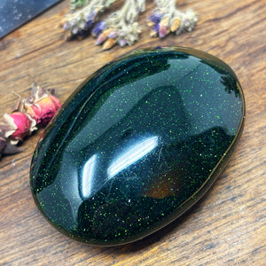 Green Goldstone Palmstone