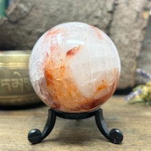 Load image into Gallery viewer, Hematoid Quartz Sphere
