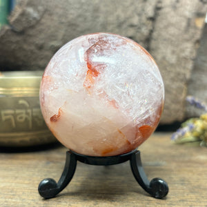 Hematoid Quartz Sphere