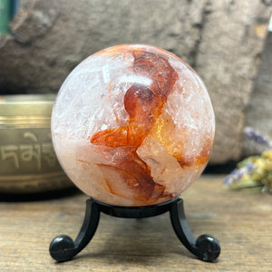 Hematoid Quartz Sphere