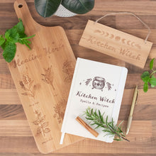 Load image into Gallery viewer, Kitchen Witch Engraved Hanging Sign
