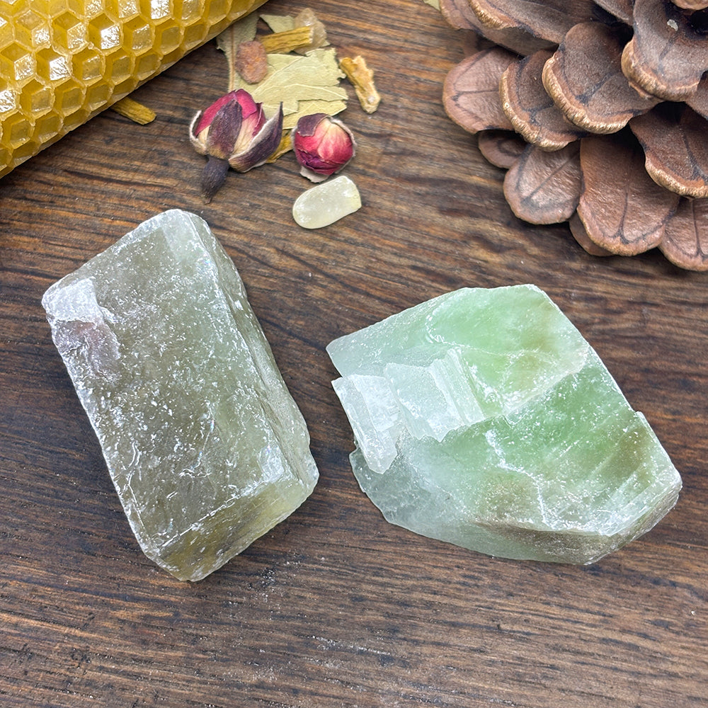 Pistachio Calcite