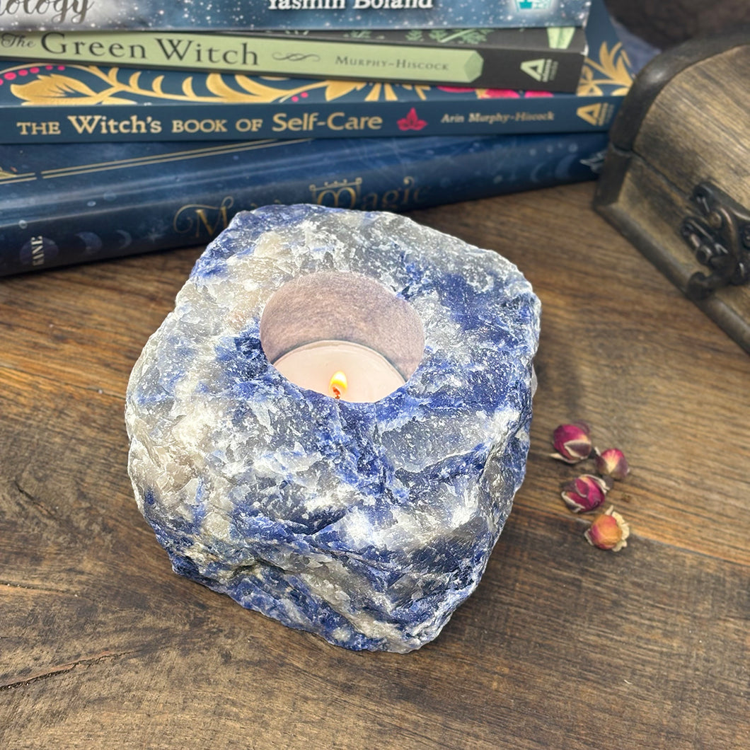 Sodalite Tealight Holder - SL1