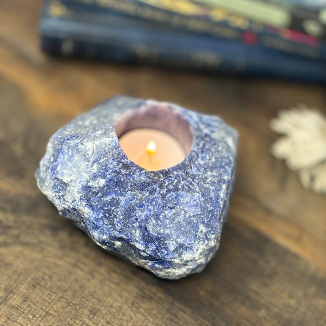 Sodalite Tealight Holder - SL2