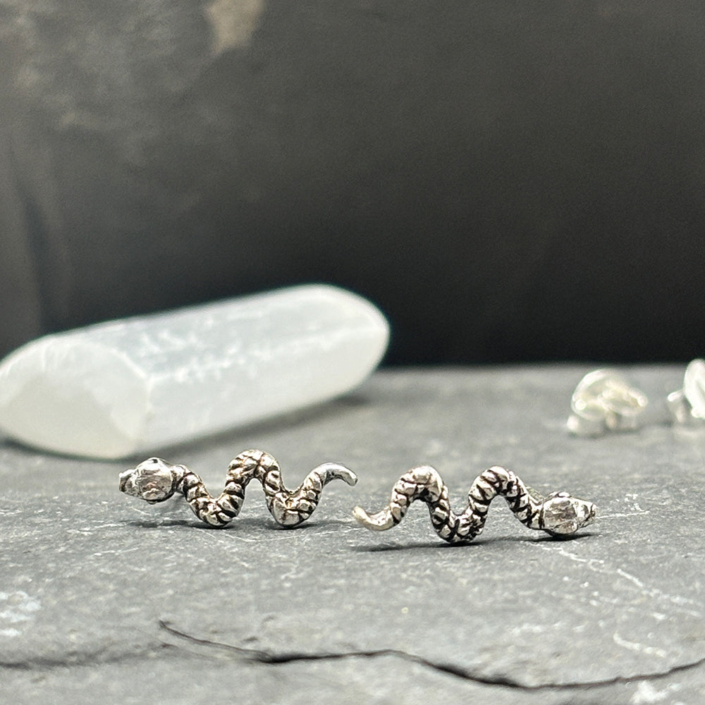 Sterling Silver Snakes