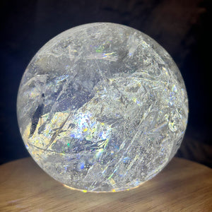 Clear Quartz Crystal Ball