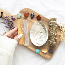 Load image into Gallery viewer, Divine Energy Smudge and Stone Wellness Kit
