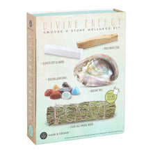 Load image into Gallery viewer, Divine Energy Smudge and Stone Wellness Kit
