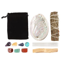 Load image into Gallery viewer, Divine Energy Smudge and Stone Wellness Kit
