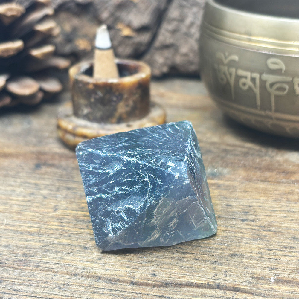 Octahedron Fluorite (predominantly grey)