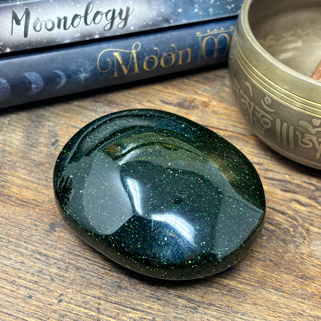 Green Goldstone Palmstone