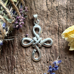 Sterling Silver Witches Cross