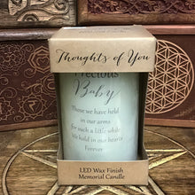 Load image into Gallery viewer, Thoughts of You LED Wax Finish Memorial Candle - 008
