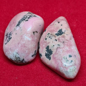 Rhodochrosite - large tumble stone