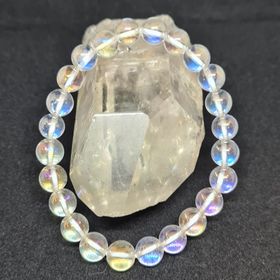 Angel Aura Crystal Beaded Bracelet