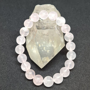 Rose Quartz Crystal Beaded Bracelets